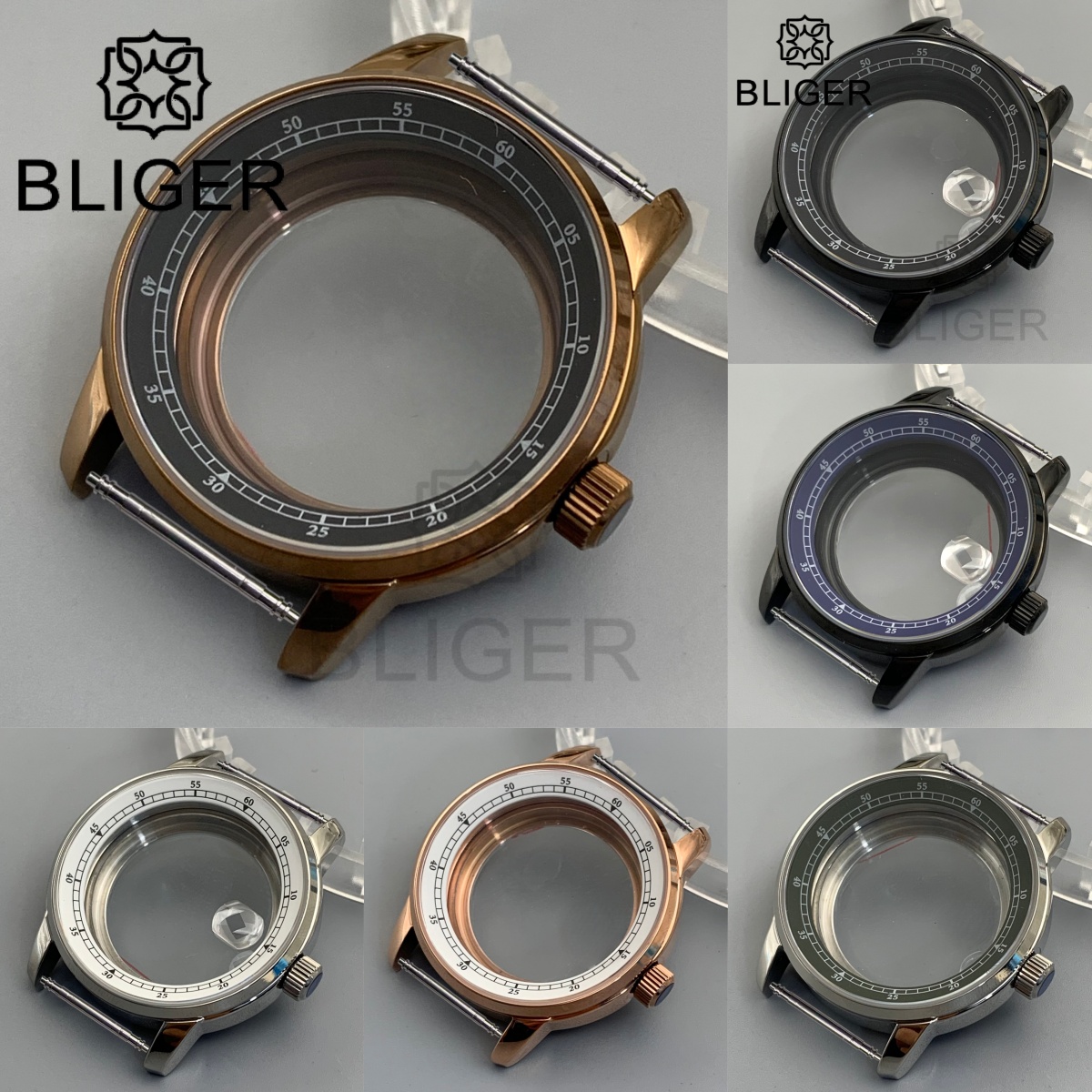 Bronze Case Watch - Cassa per orologio subacqueo BLIGER 38mm