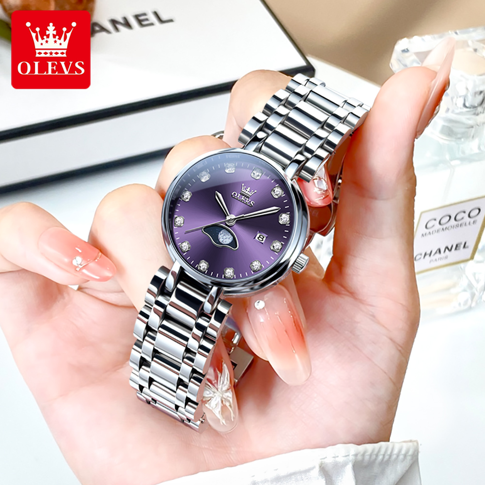 Luxury Watch Brands - OLEVS Orologio al quarzo con quadrante