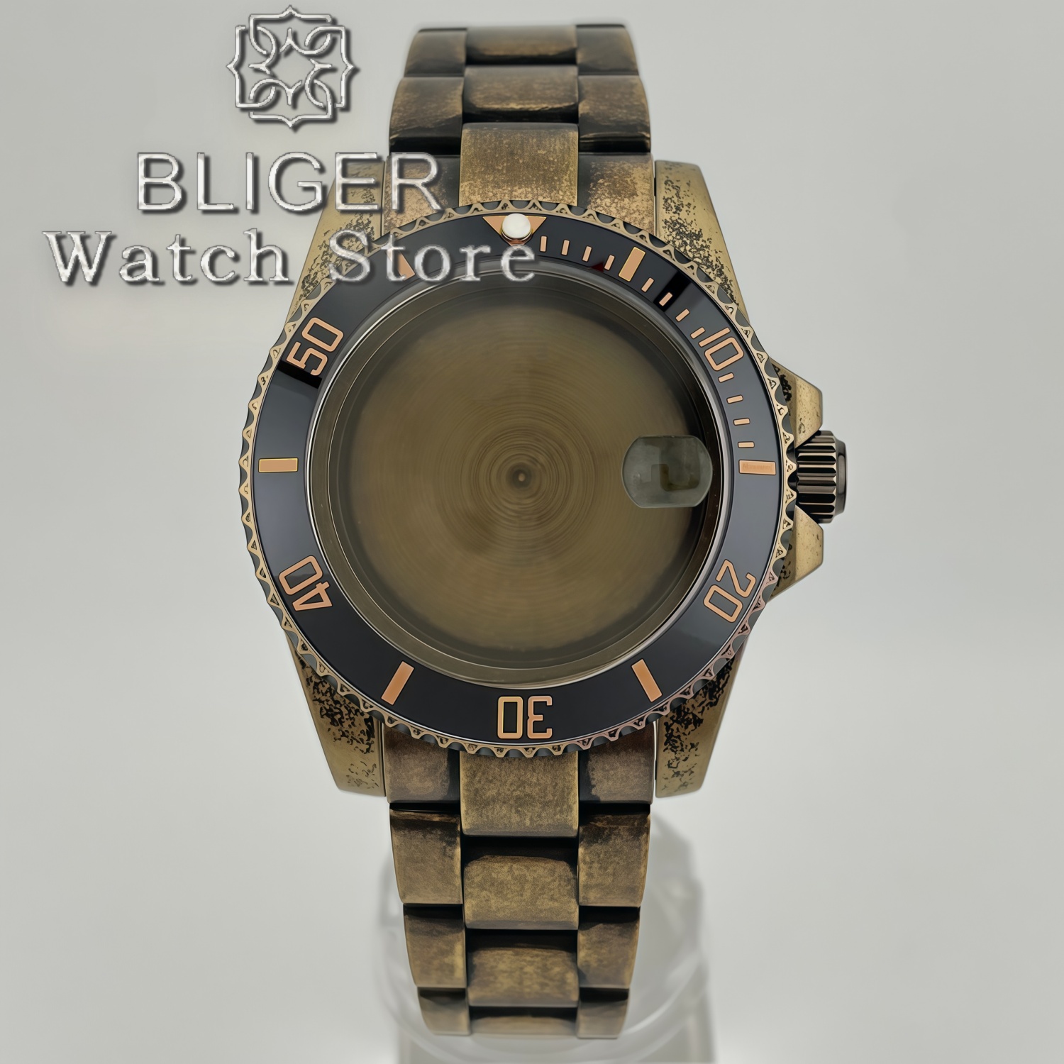 Bronze Case Watch - Cassa per orologio da immersione in