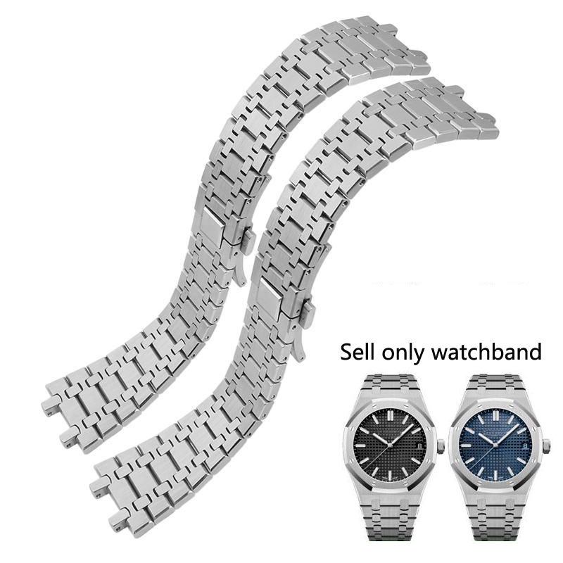 Audemars Piguet Watch Royal Oak - Cinturino per orologio in acciaio inossidabile