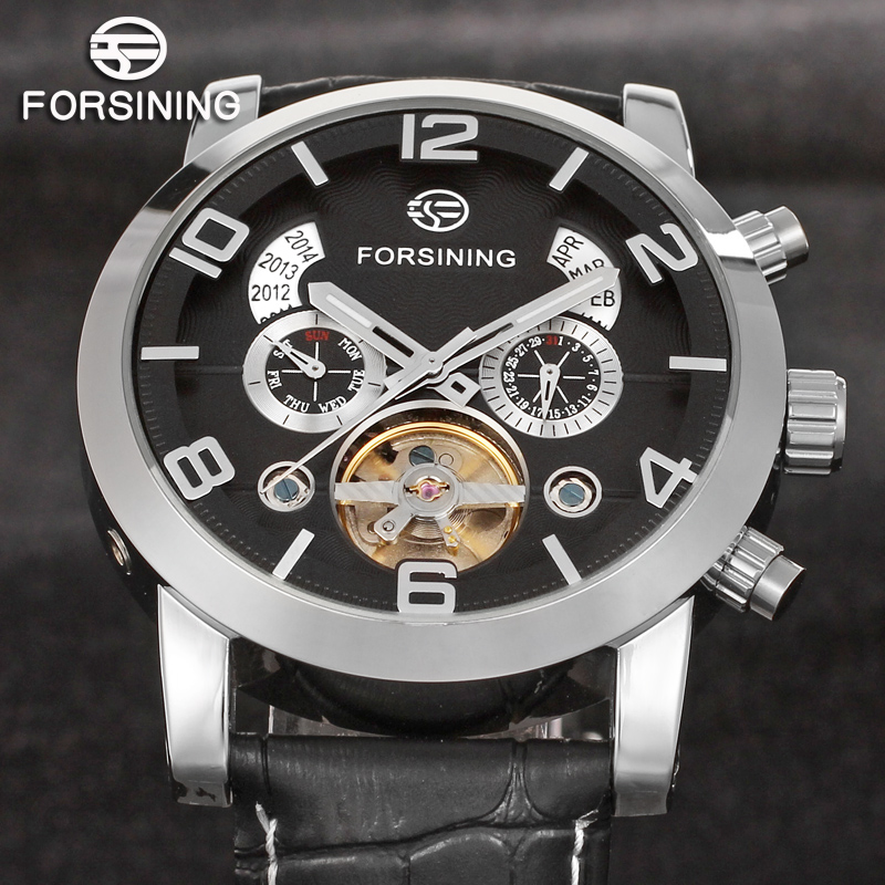Regulator Display Watch - Forsining Fashion Orologi da polso meccanici