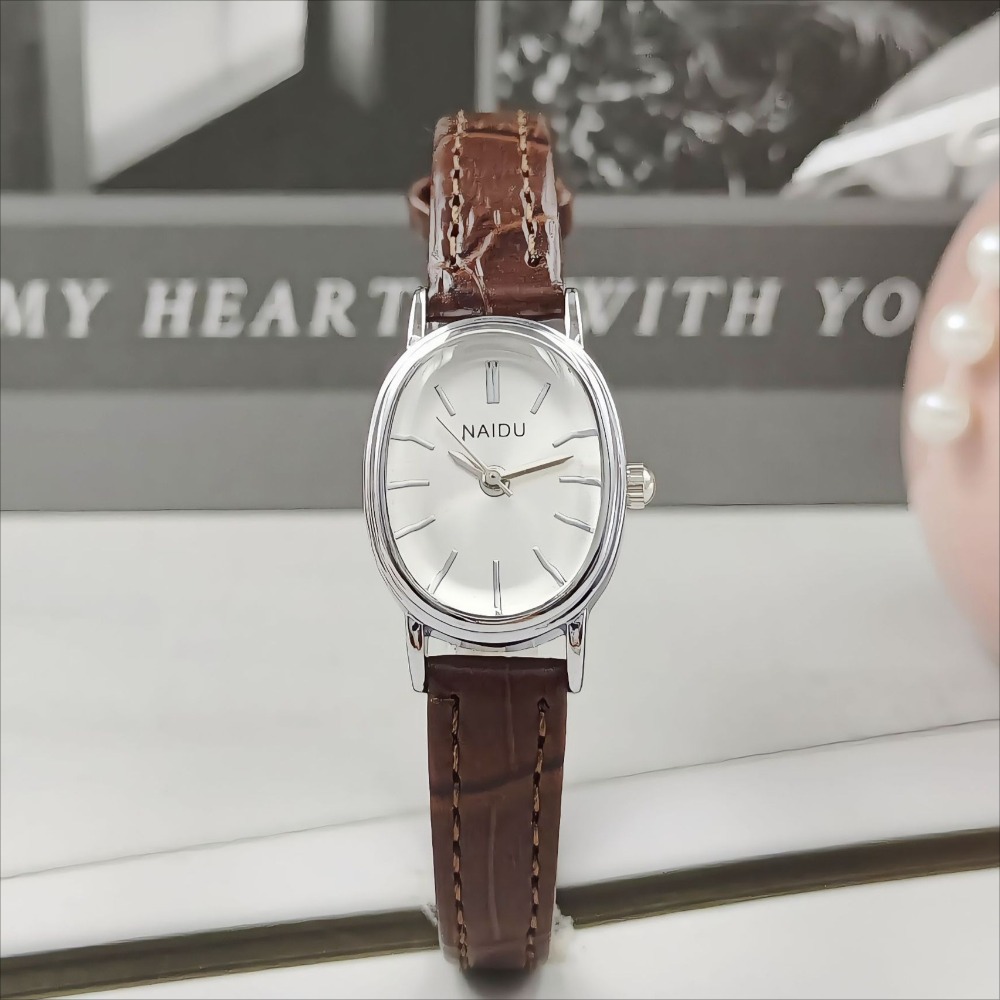 Luxury Watch Brands - Orologio da donna con quadrante ovale