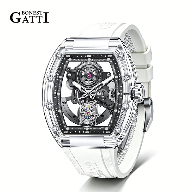 Luxury Watch Brand Tier - Orologio Tourbillon da Uomo BONEST GATTI