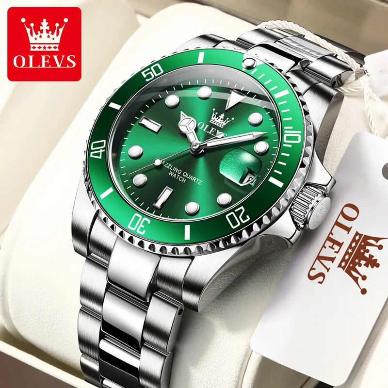 Luxury Watch Exhibition - OLEVS Orologio al quarzo originale da