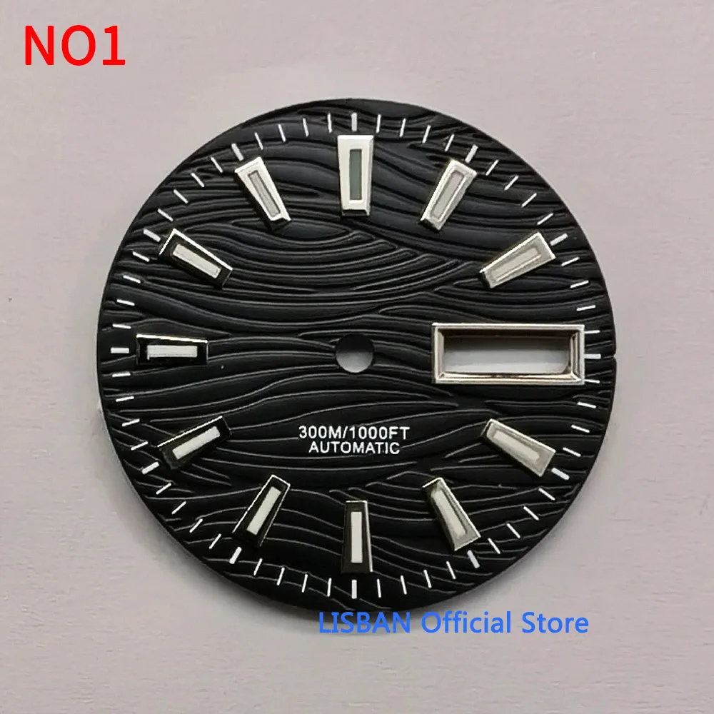 Luxury Watch Face - Quadrante dell'orologio nero blu verde grigio