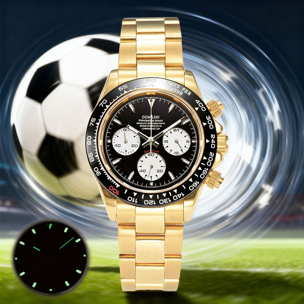 Luxury Watch Business - Orologio da uomo personalizzato in oro