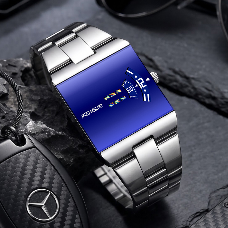 Luxury Watch Unique - Orologio da uomo unico, impermeabile e