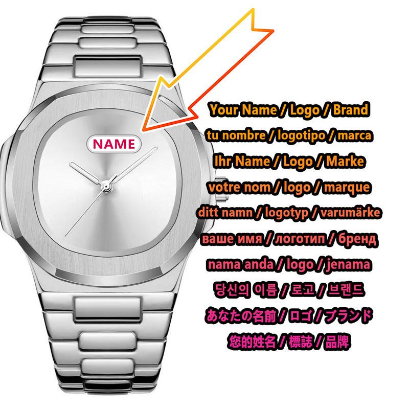 Luxury Watch Brands - Orologio da Polso da Uomo Personalizzato