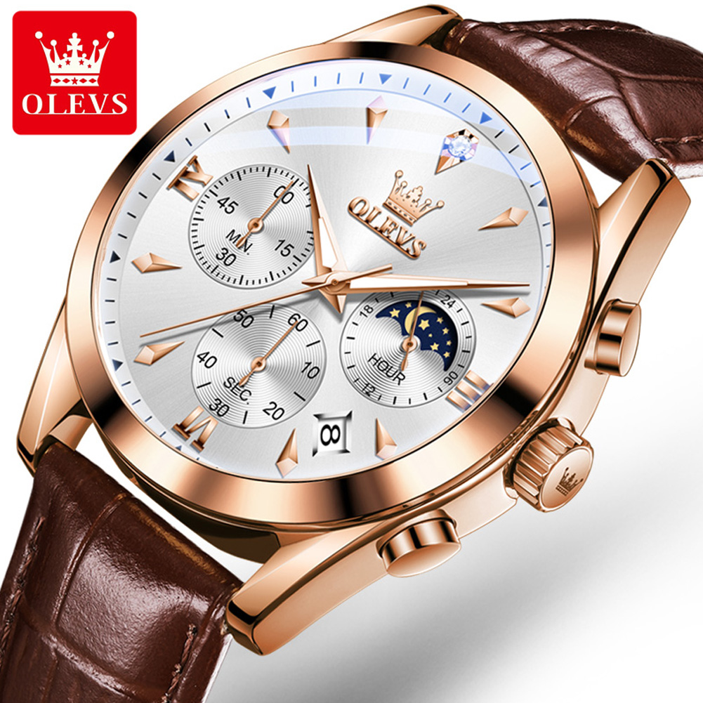 Luxury Watch Exhibition - OLEVS Brand New Fashion Orologio al