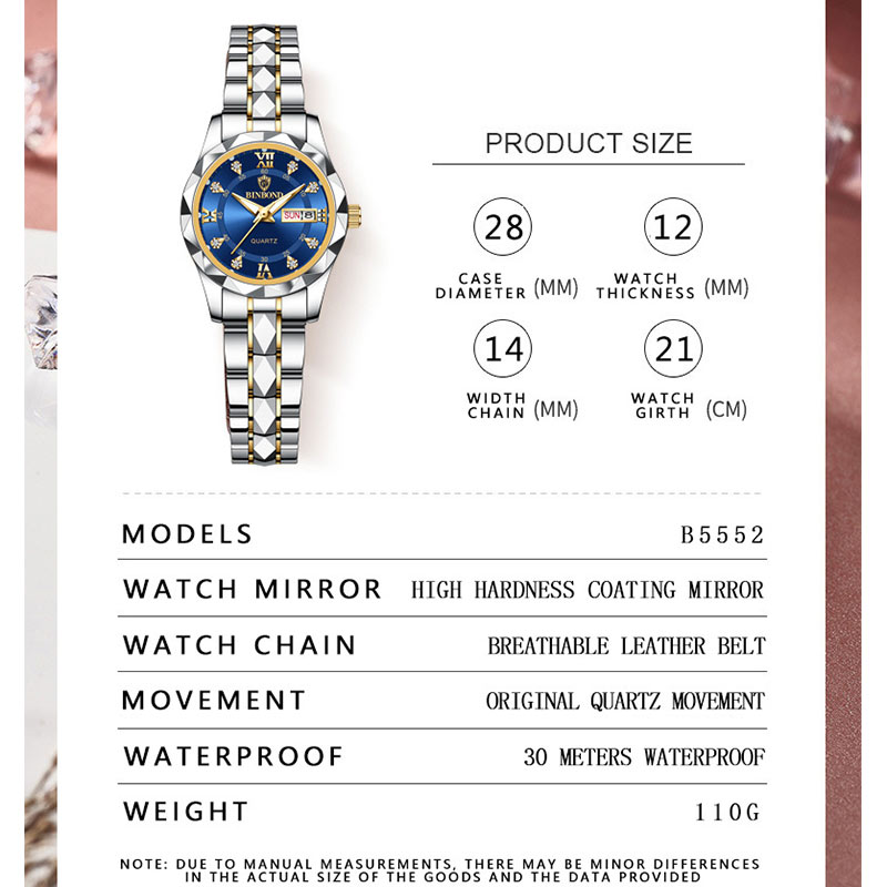 BINBOND Top Brand Luxury Fashi - Luxury Watch Exhibition recensione e prezzo