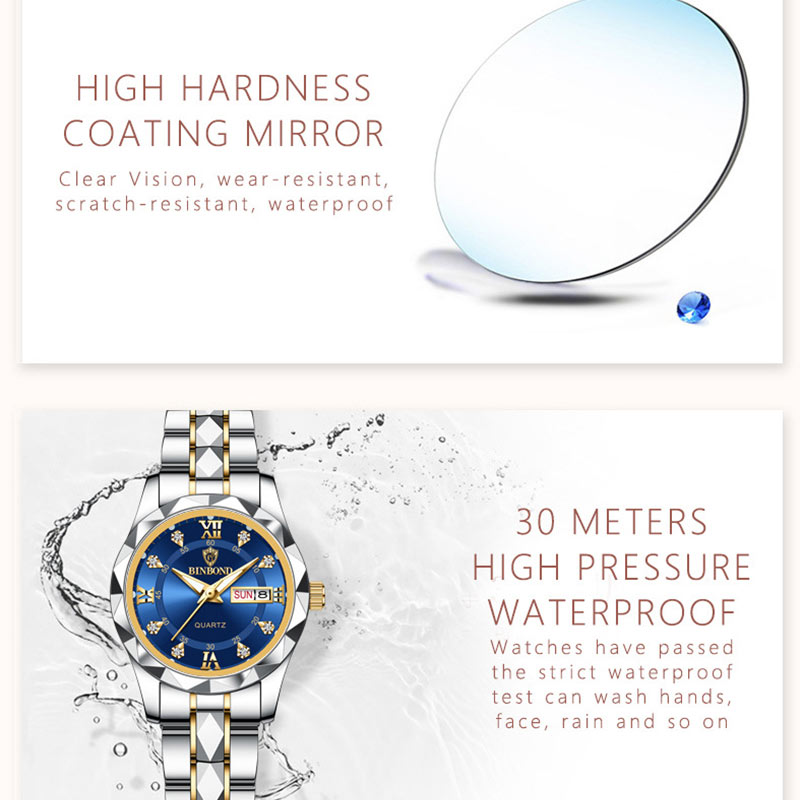 BINBOND Top Brand Luxury Fashi - Luxury Watch Exhibition recensione e prezzo