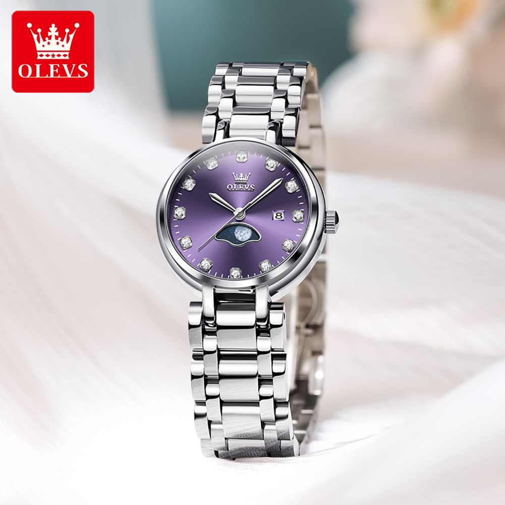 OLEVS Orologio al quarzo con q - Luxury Watch Brands recensione e prezzo