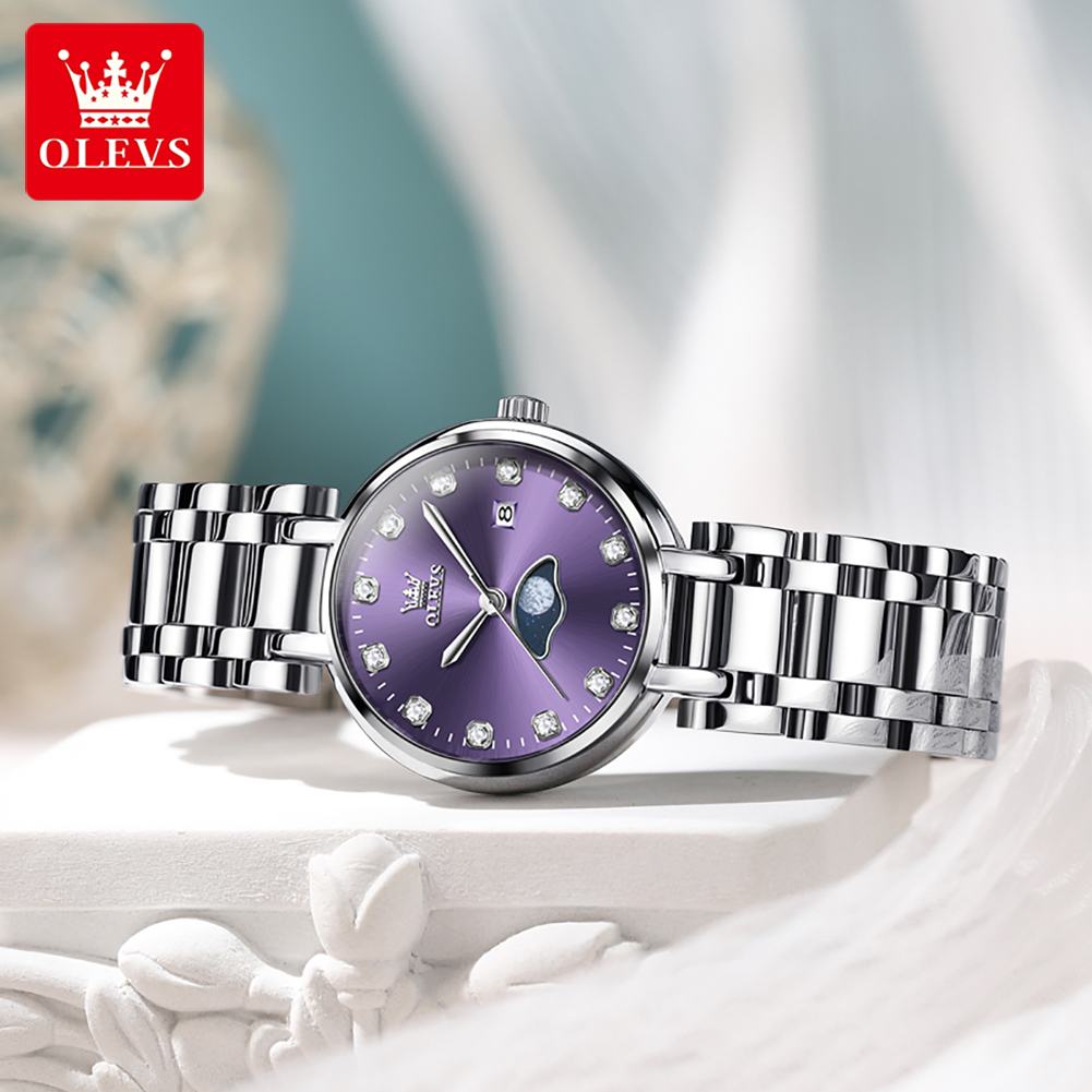OLEVS Orologio al quarzo con q - Luxury Watch Brands recensione e prezzo