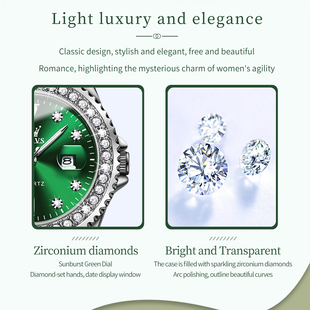 OLEVS elegante orologio da don - Luxury Watch With Leather Strap recensione e prezzo