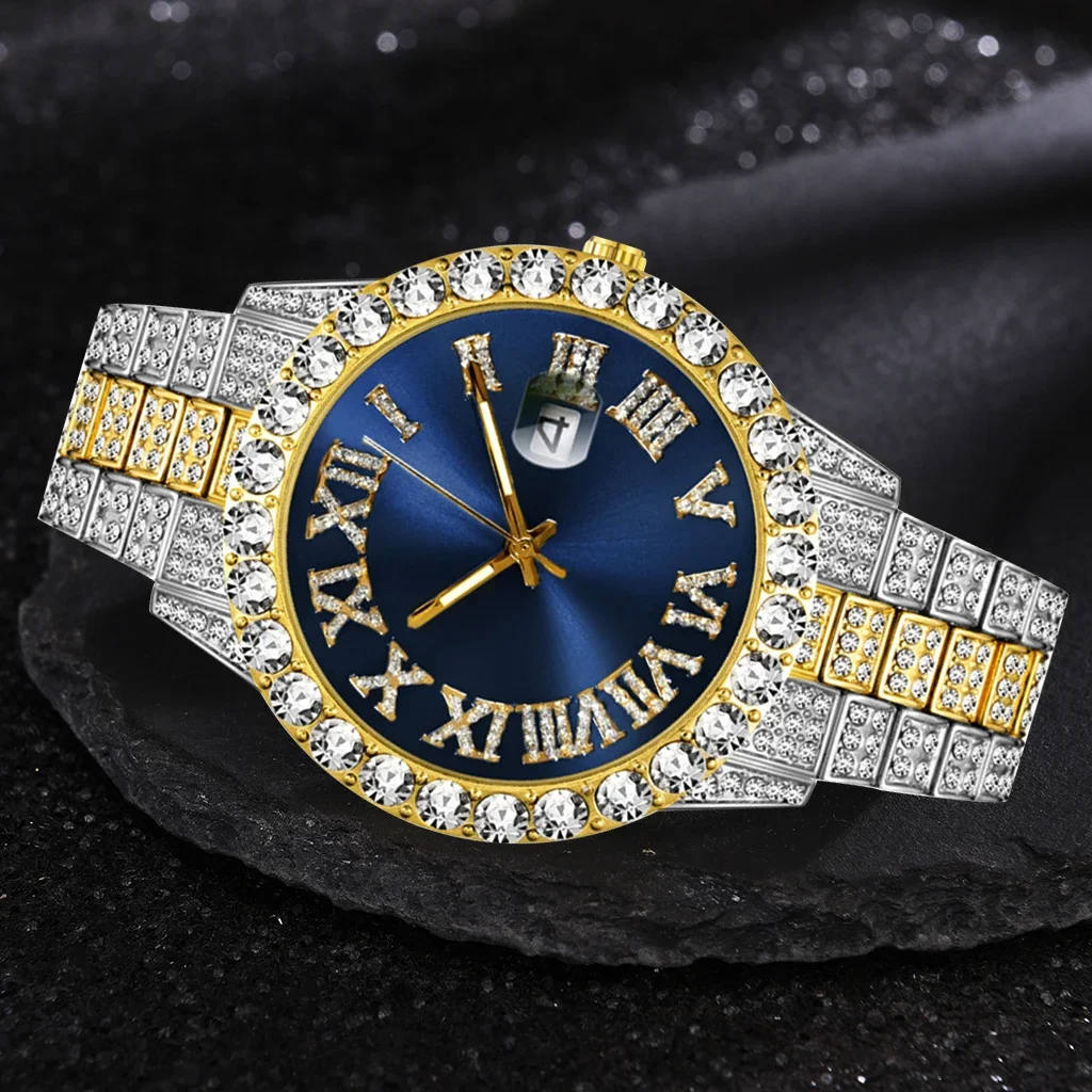 Iced Out Watch Men Luxury Bran - Luxury Watch Iceberg recensione e prezzo