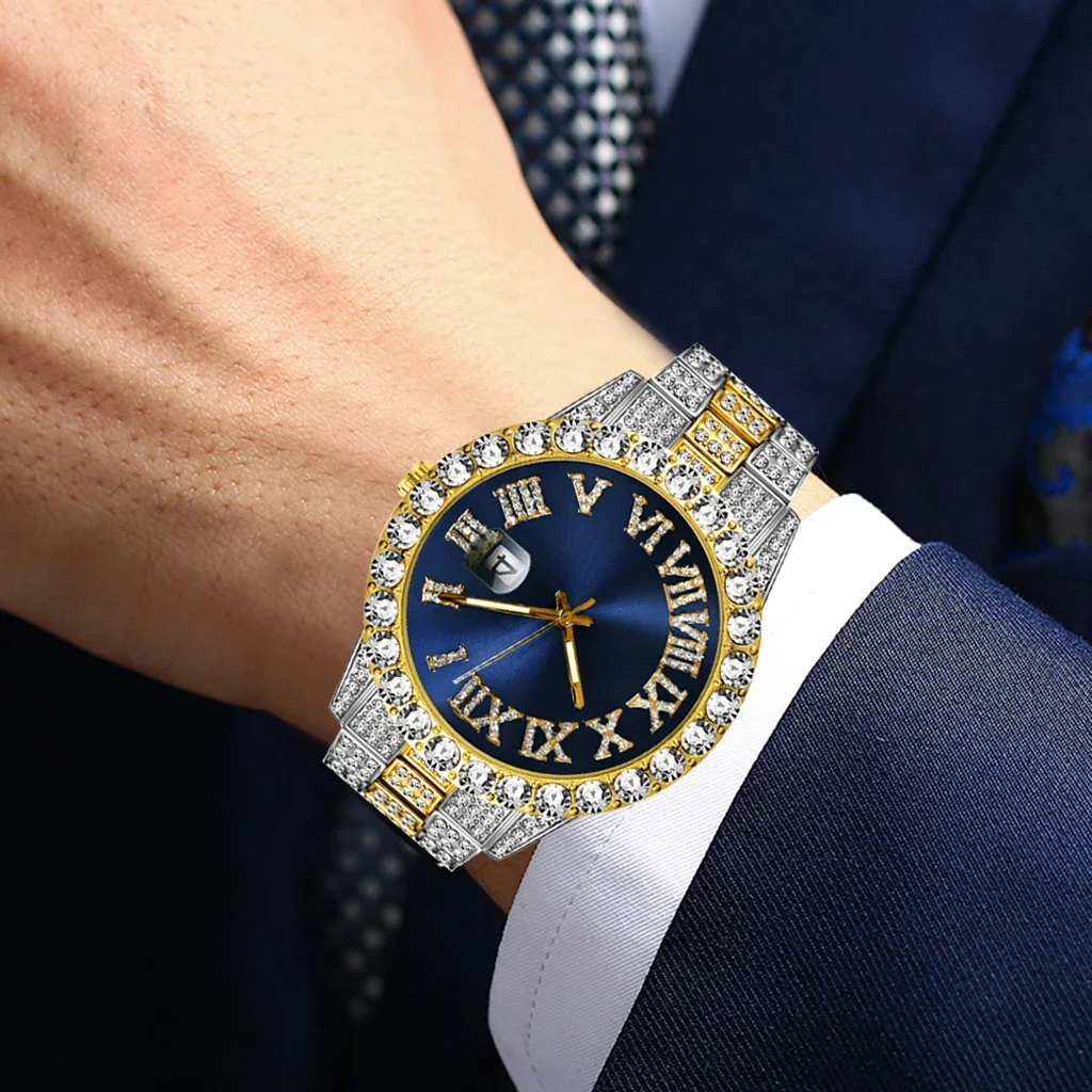Iced Out Watch Men Luxury Bran - Luxury Watch Iceberg recensione e prezzo