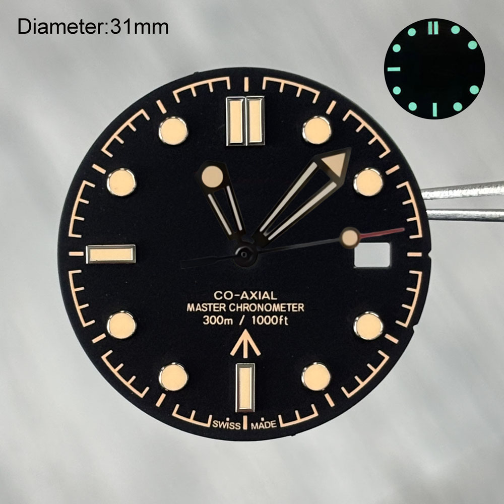 Quadrante NH35 S Logo Verde Bi - Luxury Watch Face recensione e prezzo