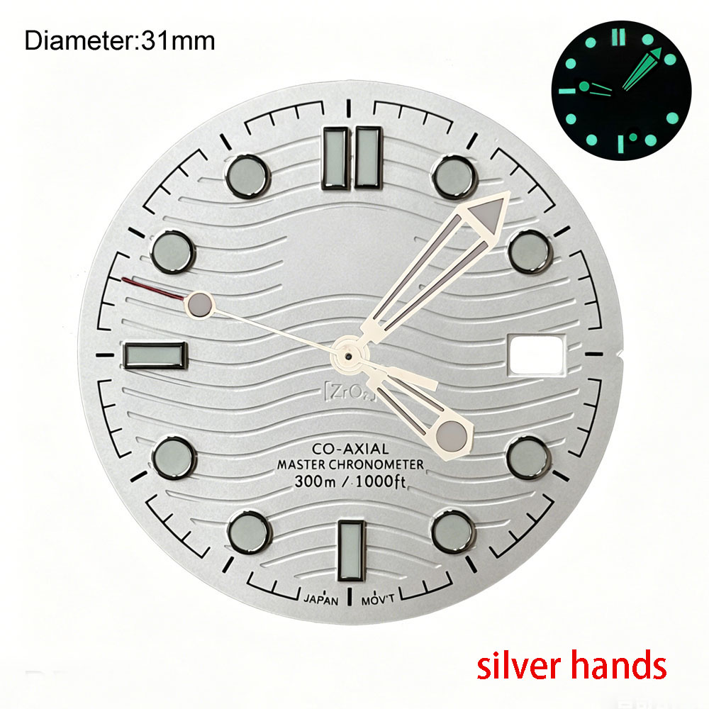 Quadrante NH35 S Logo Verde Bi - Luxury Watch Face recensione e prezzo