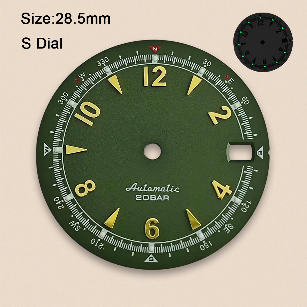 Nh35 quadrante S logo 28,5 mm  - Luxury Watch Face recensione e prezzo
