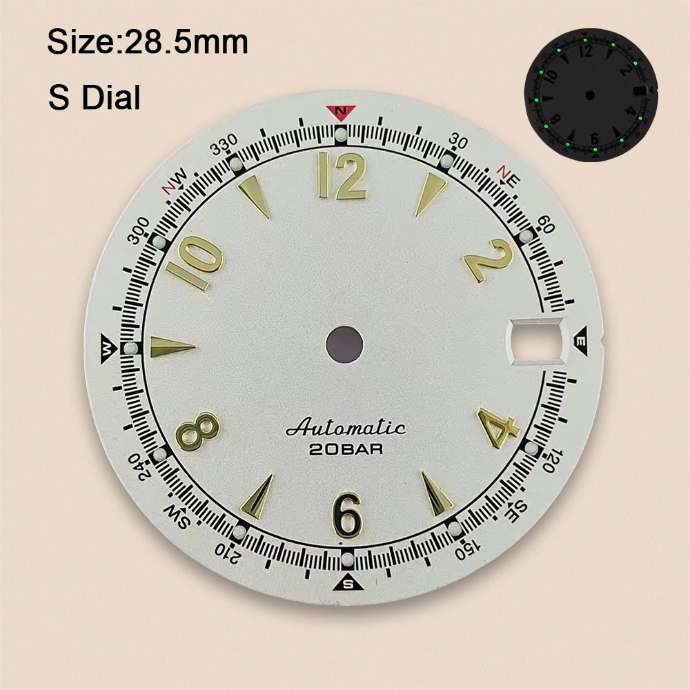 Nh35 quadrante S logo 28,5 mm  - Luxury Watch Face recensione e prezzo