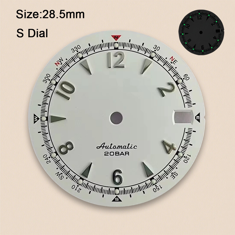 Nh35 quadrante S logo 28,5 mm  - Luxury Watch Face recensione e prezzo