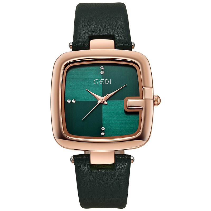 Fashion Gedi Top Brand Light L - Luxury Watch With Leather Strap recensione e prezzo