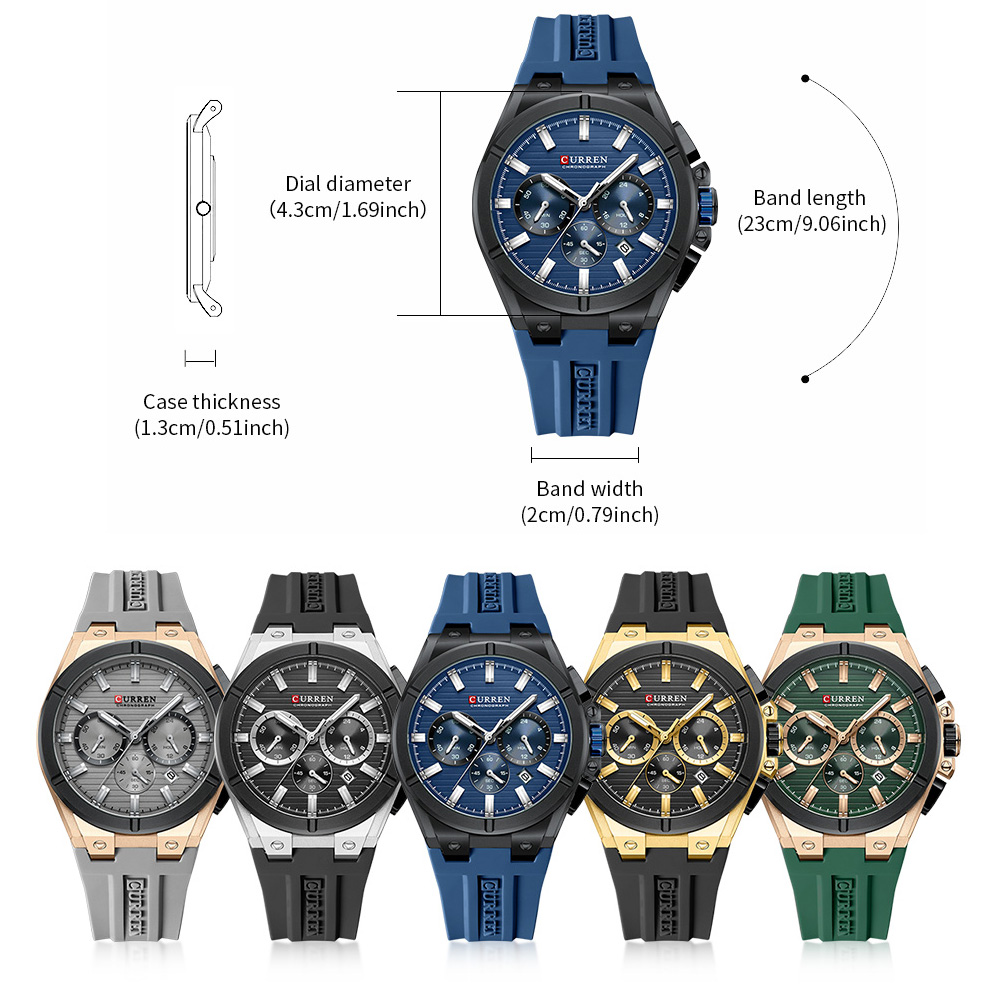 CURREN Orologio cronografo da  - Luxury Watch Audemars Piguet recensione e prezzo
