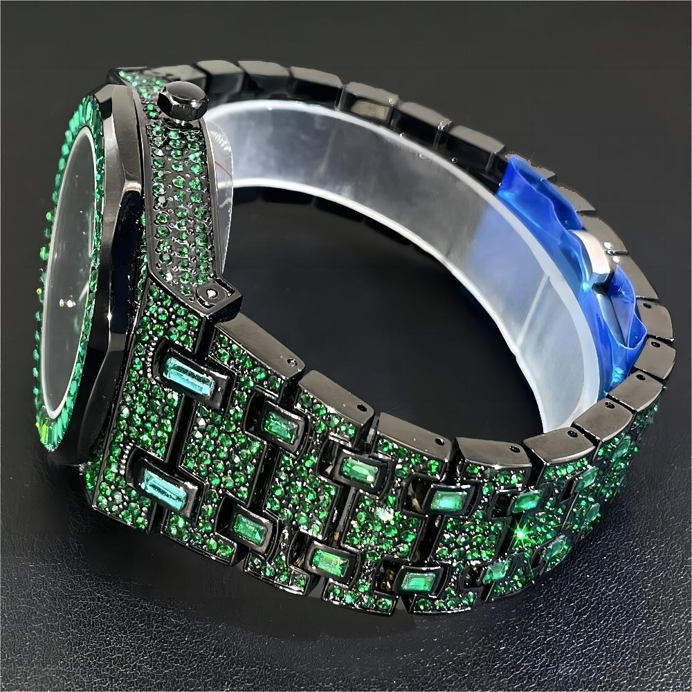 2024 Hip Hop Verde Diamante Wa - Luxury Watch Iceberg recensione e prezzo