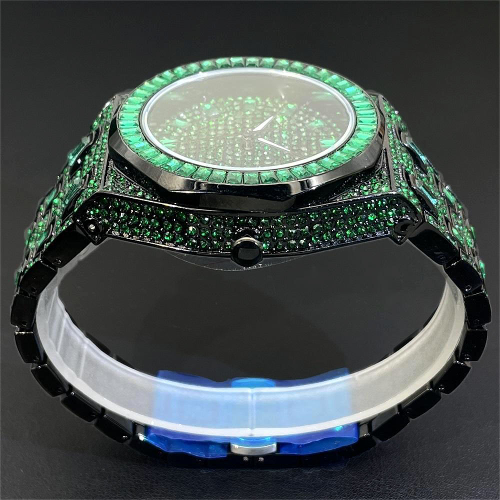 2024 Hip Hop Verde Diamante Wa - Luxury Watch Iceberg recensione e prezzo