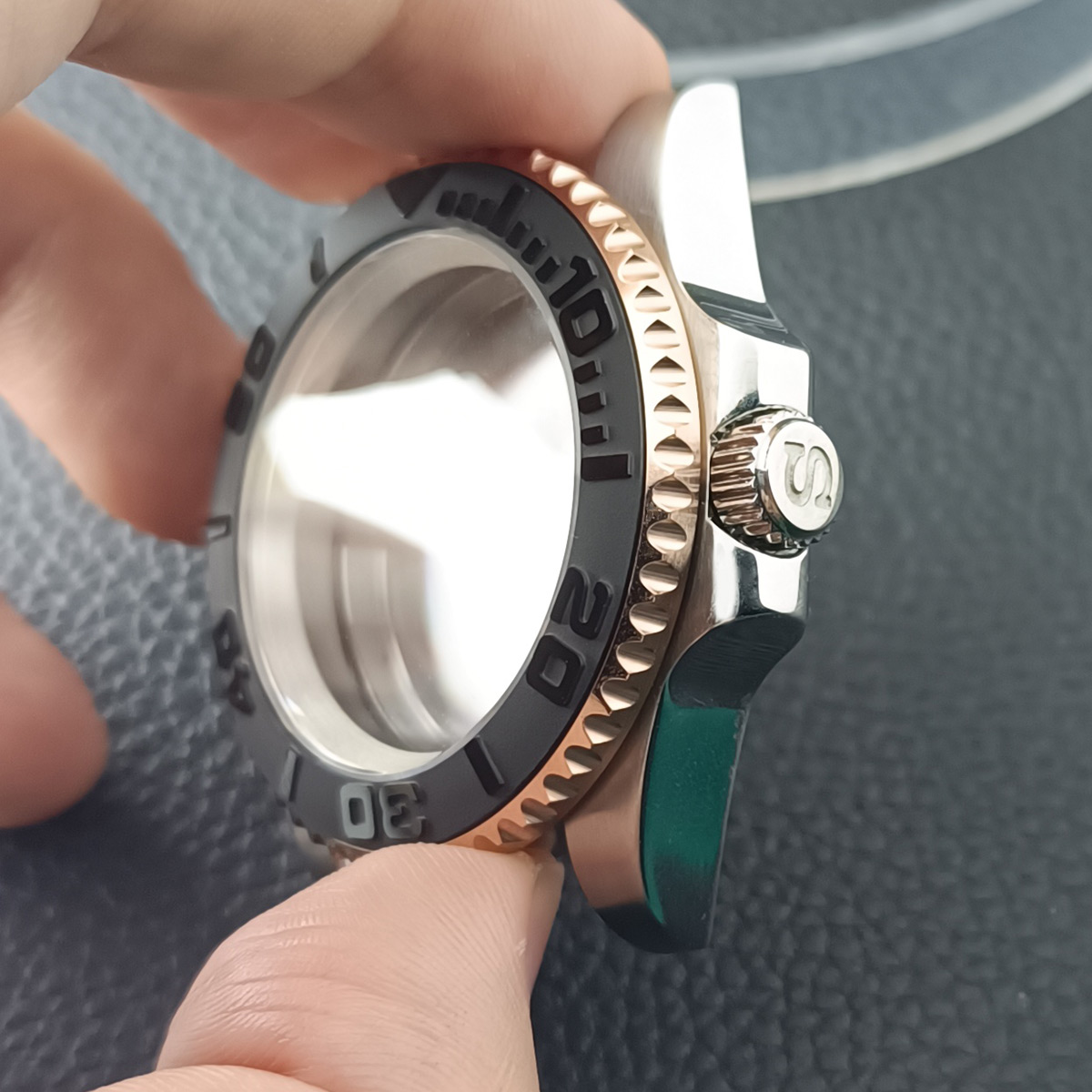 NH35 di alta qualità 40,5 mm a - Bronze Case Watch recensione e prezzo